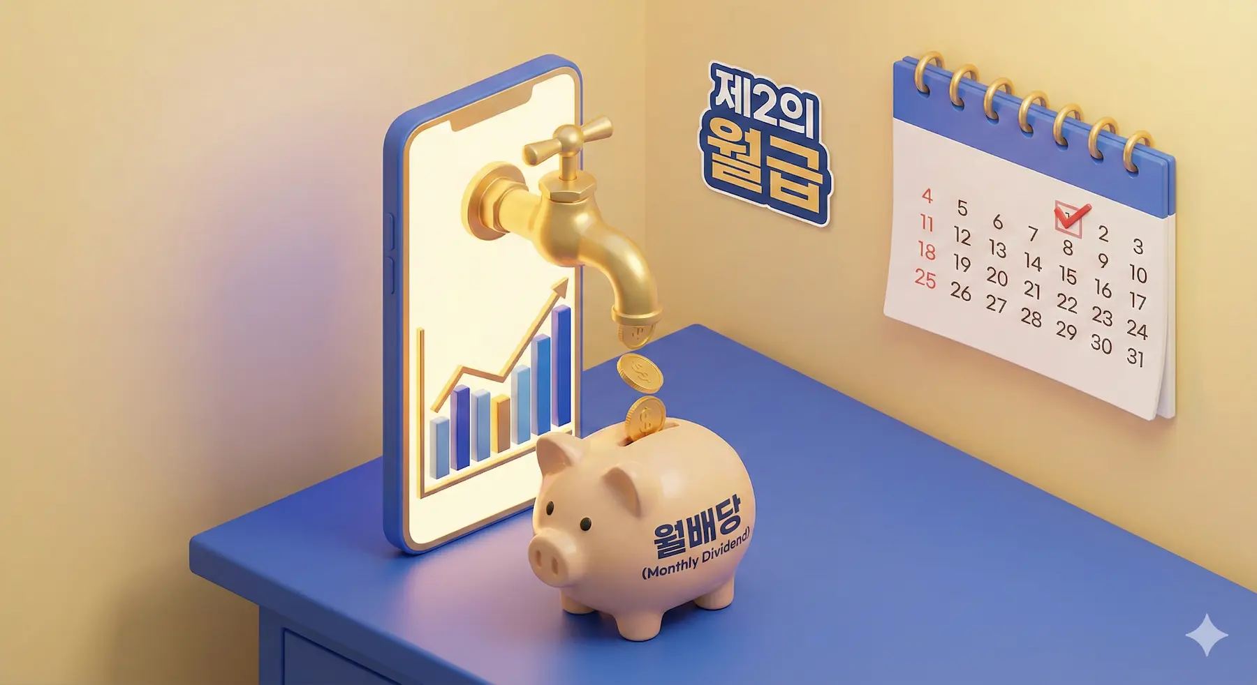 제2의 월급 만들기 월배당 ETF 인포그래픽