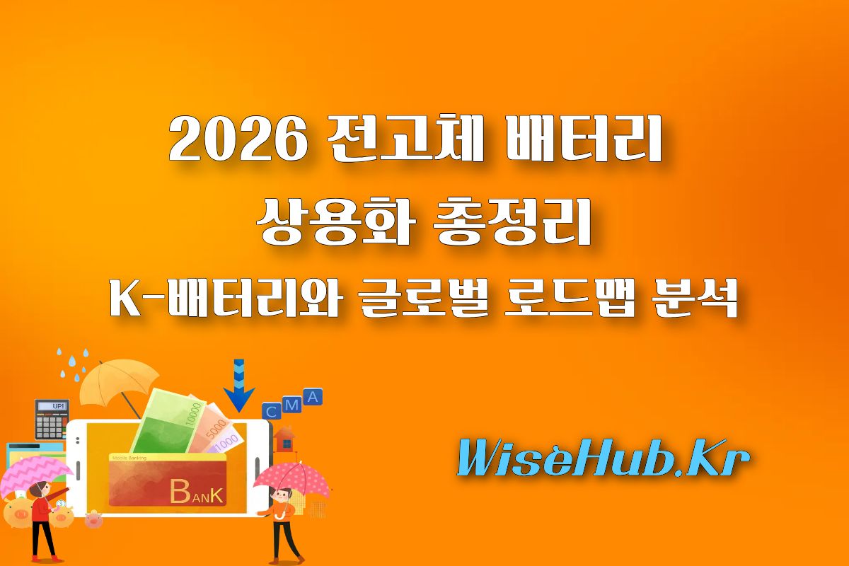 2026 전고체 배터리 상용화 총정리: K-배터리와 글로벌 로드맵 분석