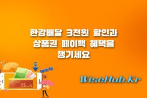 서울배달 땡겨요 - 서울배달 땡겨요 한강배달 할인 및 서울사랑상품권 페이백 혜택 총정리